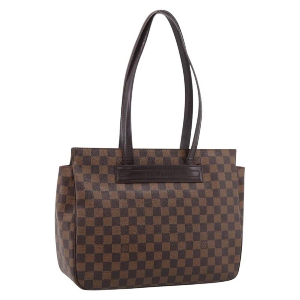 Louis Vuitton Parioli Damier Ebene Brown Canvas Shoulder Bag Bag